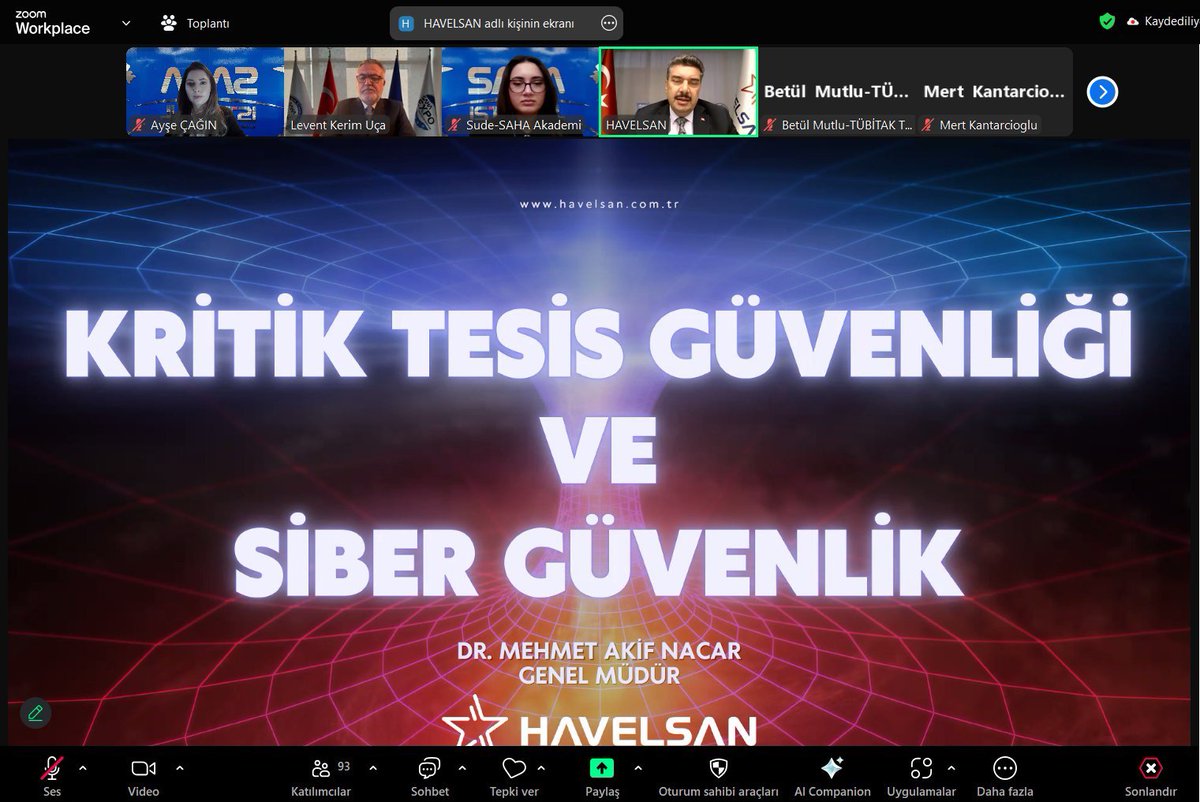 sahamba_'s tweet photo. 📣 SAHA MBA, Üst Düzey Bürokrat ve Sektör Liderleri eğitimleri;

🙌@havelsan G. Müdürü Sayın @manacar1 tarafından SAHA MBA Katılımcı ve mezunlarına gerçekleştirildi.

💢 Bilgi ve tecrübelerini paylaşan Sayın Dr. Mehmet Akif NACAR’a değerli katkıları için teşekkür ederiz. https://t.co/HDMyl0wgG5