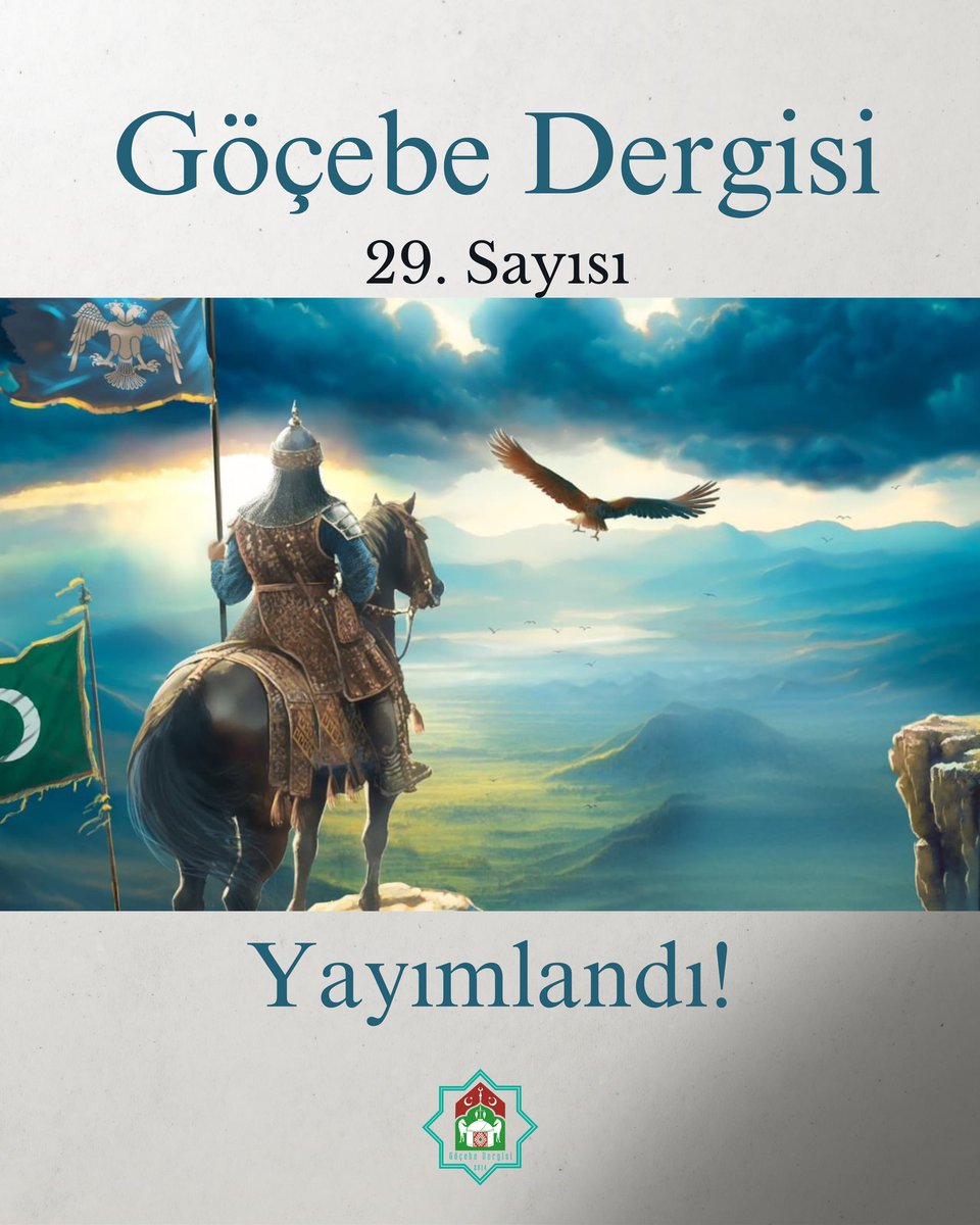 Göçebe Dergisi 29. Sayısı Yayımlandı!

Profildeki bağlantıdan dergiye ulaşabilirsiniz.

Göçebe Dergisi
Fikir, Kültür, Sanat ve Edebiyat Dergisi