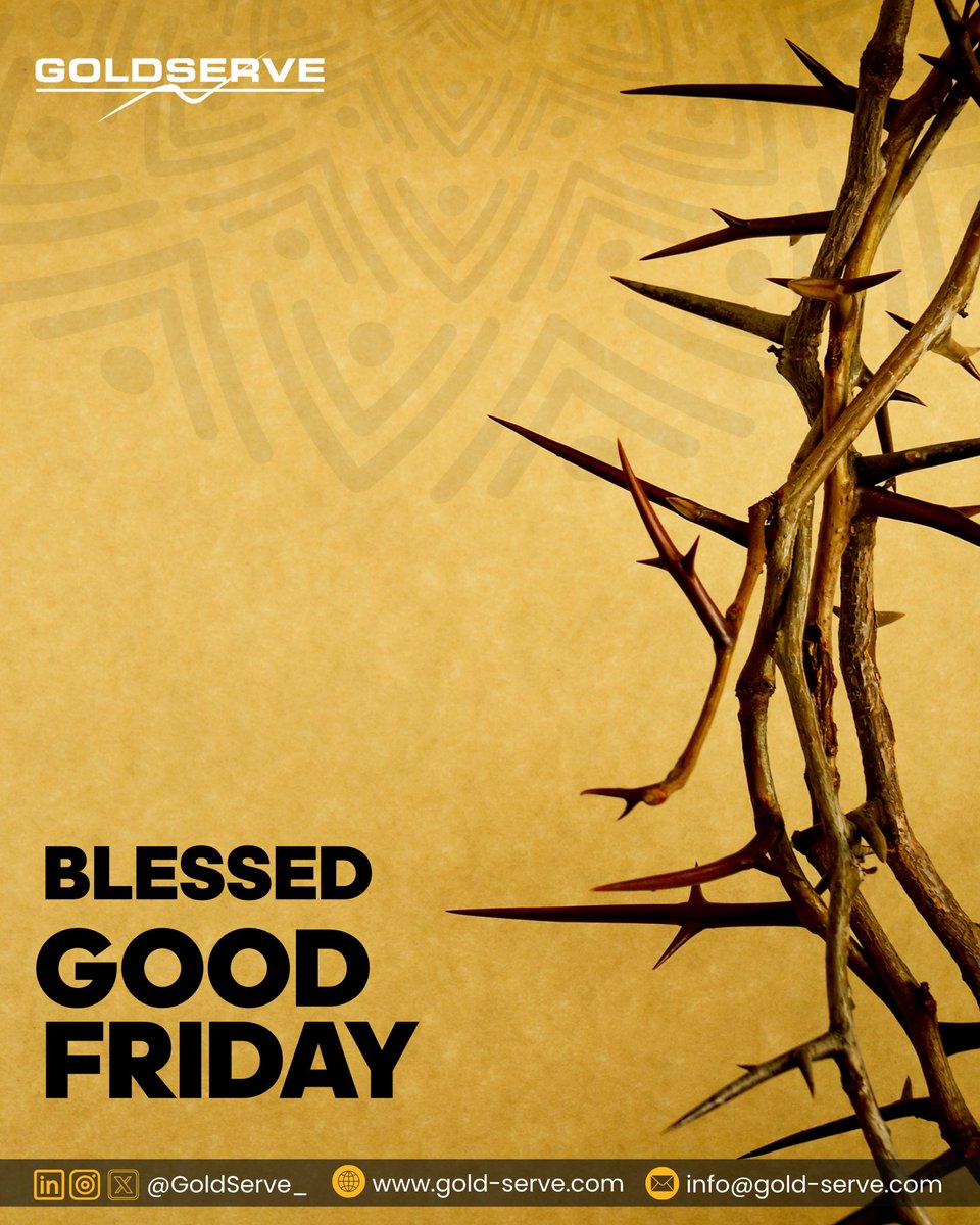 On this Good Friday, we reflect on the power of sacrifice and hope.
 Wishing you peace and renewal

#ServiceExcellence