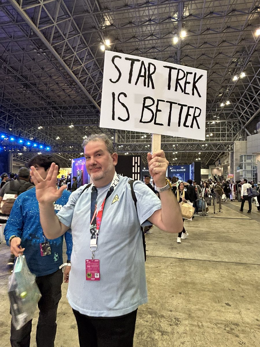 一大宗派の集いに現れた異教徒おじさん最高だった笑
#SWCJ