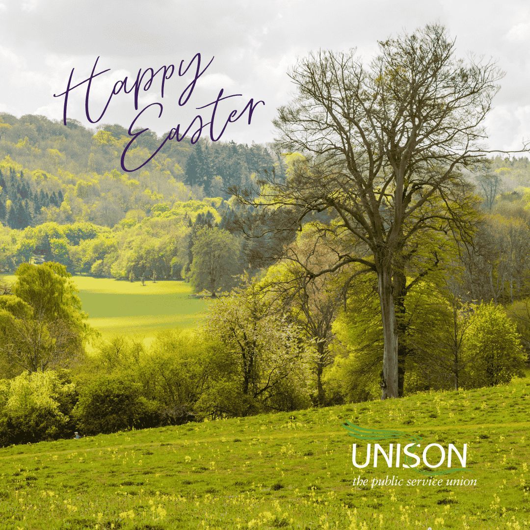 Happy Easter! 🐣

Thank you to everyone working over the Easter weekend to keep us safe, warm and healthy 💜