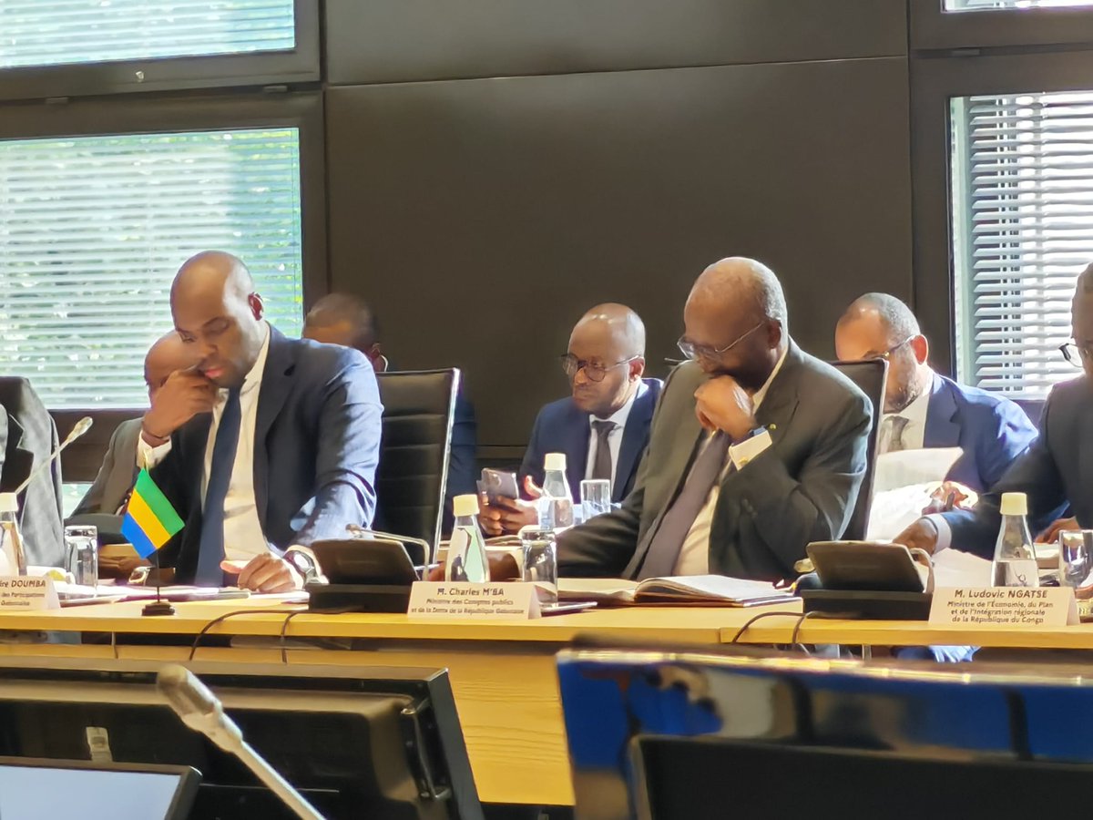 Les Ministre des Comptes Publics et de la Dette, et  son collègue de l’Economie et des Participations, ont pris part, ce 17 avril 2025 à Paris, à la reunion des ministres de l’économie et des finances, des présidents des institutions et les gouverneurs de la CEMAC et de la France
