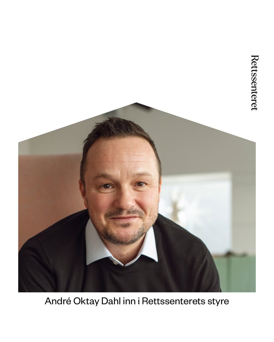 rettssenteret's tweet photo. 💙 Ny styrestemme med hjerte for ungdoms rettssikkerhet. 👦👧 

Velkommen til Rettssenteret, André Oktay Dahl! 🫶

🔗 Lenke til nyhetssak om styrking av styret til Rettssenteret, se https://t.co/qM59GfHlJr

#rettforalle https://t.co/ffawruYvPU