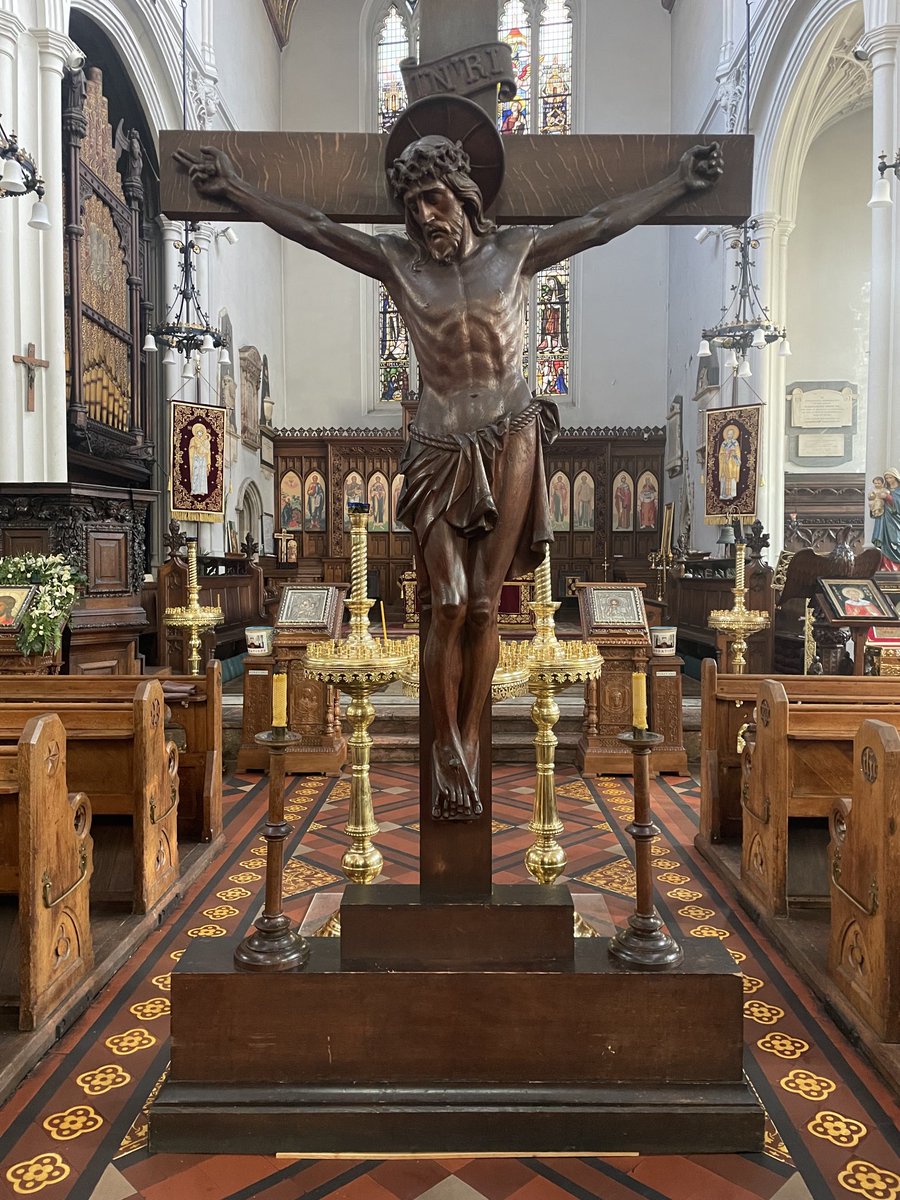 Our Moldovan Orthodox church of St Nicholas prepare to celebrate Good Friday at St Mary Aldermary