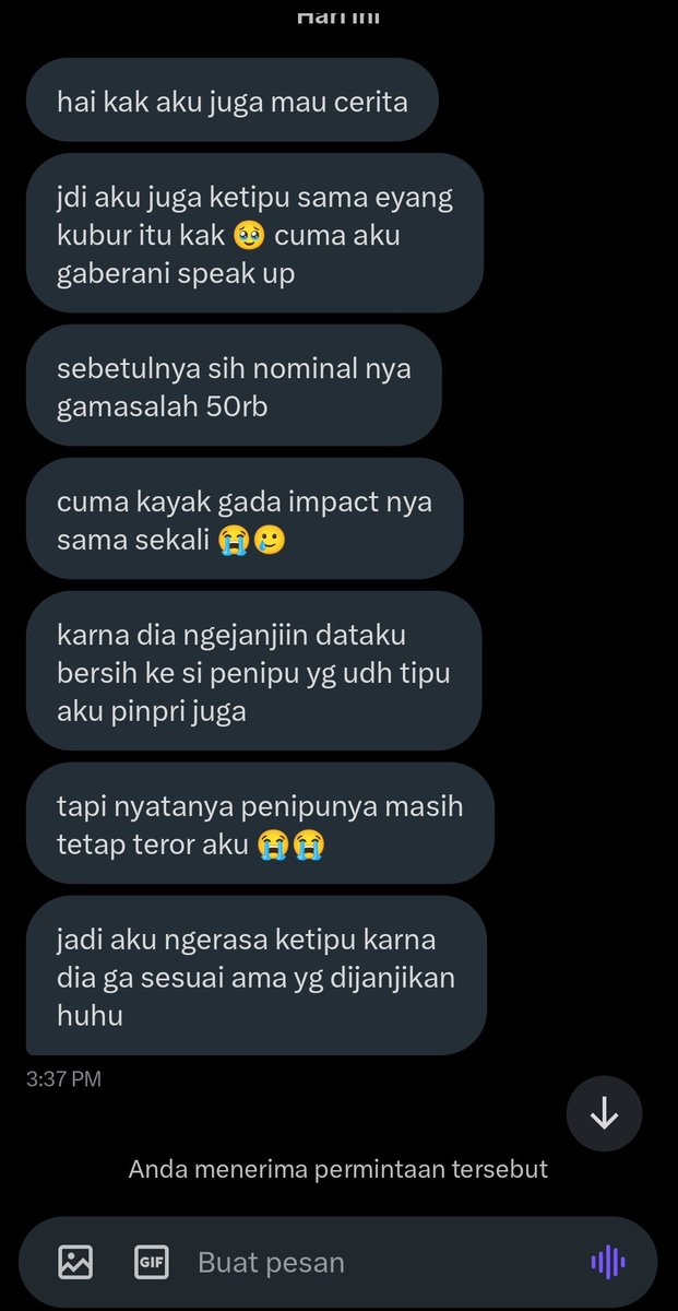 EYANGKUBUR06 PENIPU HAPUS DATA tweet media