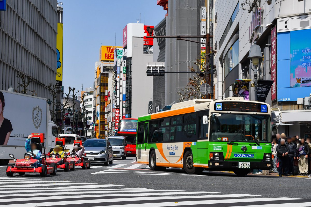 Fuchu611's tweet photo. 都営バス
C-Z546 QPG-LV234L3

青みんくるとなって、新宿に転属。 https://t.co/8HXkMOULMH