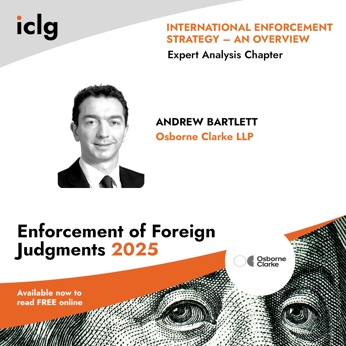 ICLG_GLG's tweet image. What are the key challenges in #InformationGathering and #AssetPreservation, and how do #SovereignImmunity and #LimitationPeriods impact these processes?

Find out with @OsborneClarke in ICLG #Enforcement of #ForeignJudgments 2025➡️: obi41.nl/2mt8uyuw