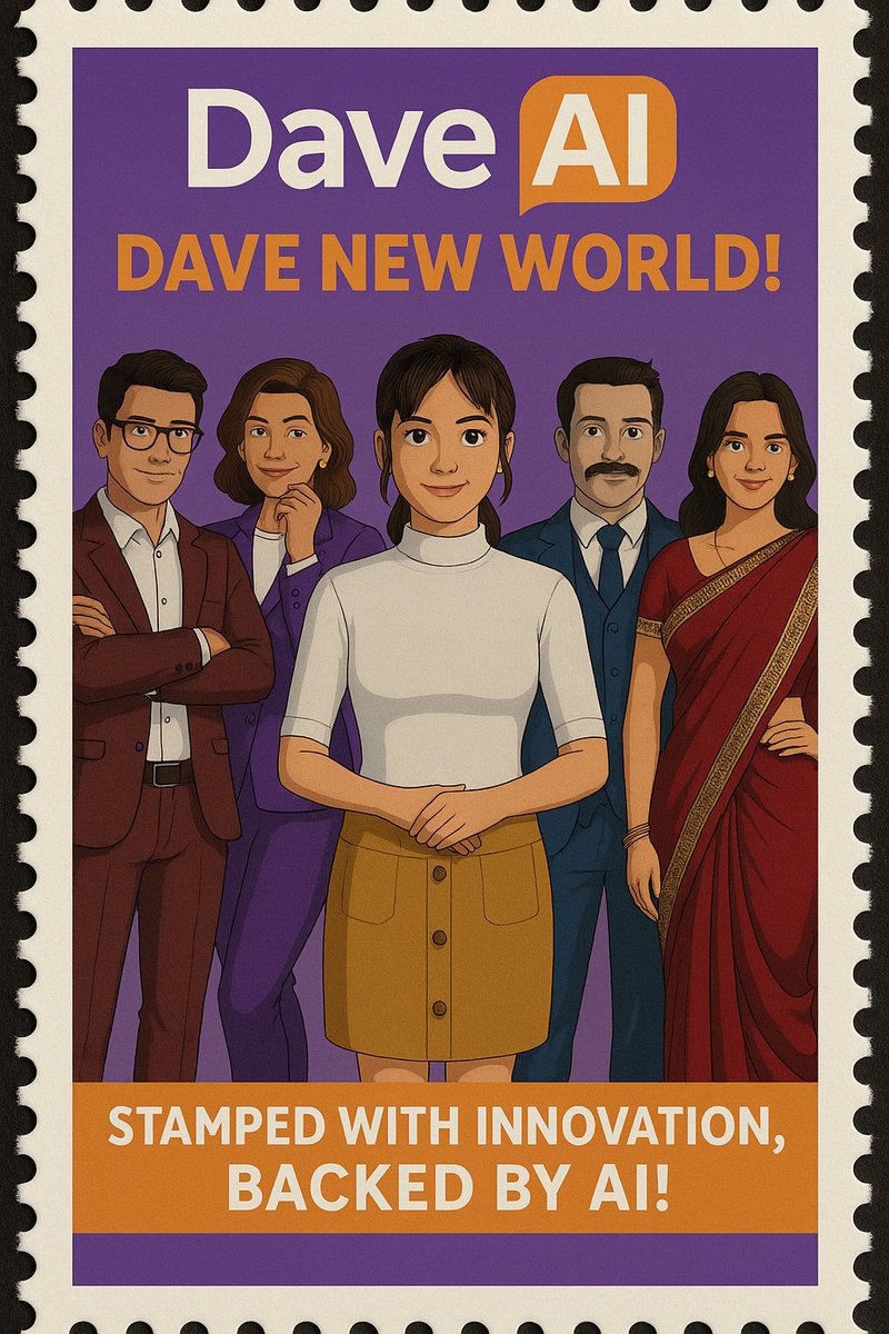 Want to lead in CX? Stamp your brand with DaveAI avatars.

#StampverseTrend #ViralStampverseTrend #Avatars #AI