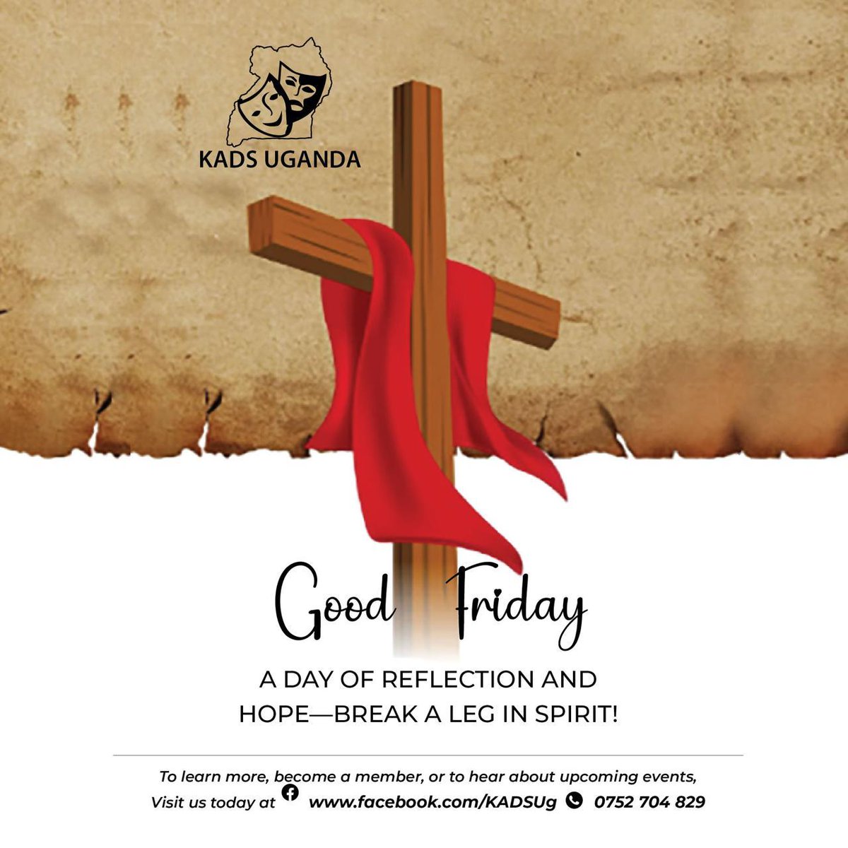 KADSUg's tweet image. 💭 A day of reflection and 🌟 hope—
🎭 Break a leg in spirit! 🙏✨

#GoodFriday #HopeAndReflection #BreakALeg #FaithInFocus #BehindTheScenesVibes