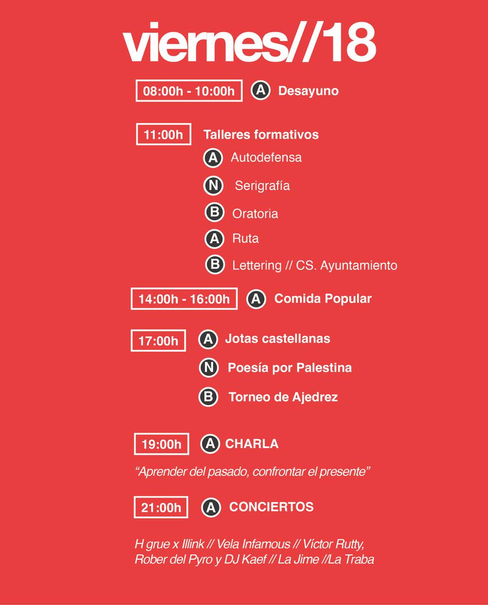 adelante_ejs's tweet image. Hoy tenemos por delante una jornada llena de actividades políticas y formativas.
Aquí os dejamos la programación 👇🏼