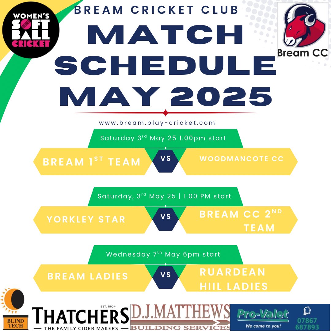 First weekend of the season is just around the corner let’s get ready.