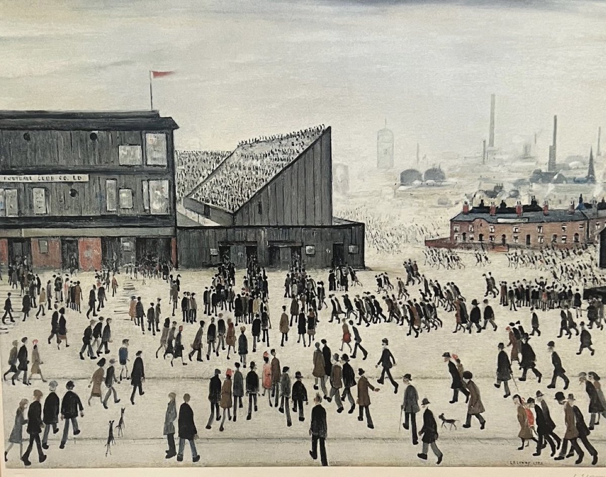 NEW IN THE GALLERY! 

LS LOWRY ‘Going to the Match’ signed print, edition of 300. Mint condition! 

#lslowry #lowry #goingtothematch #print #collectart #lymm #cheshire #collectartgallery