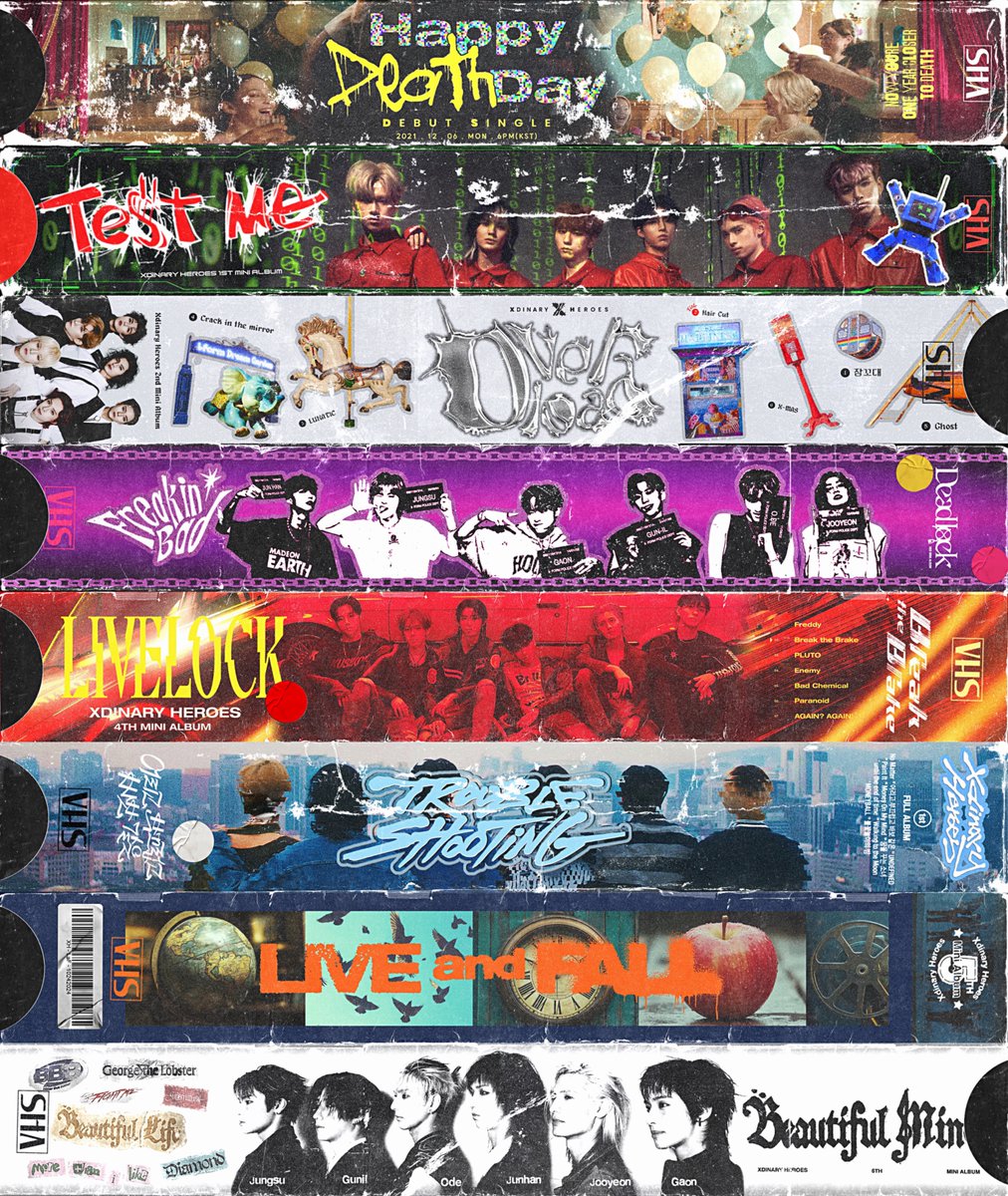 Xdinary Heroes’s discography (2021-2025)💽: