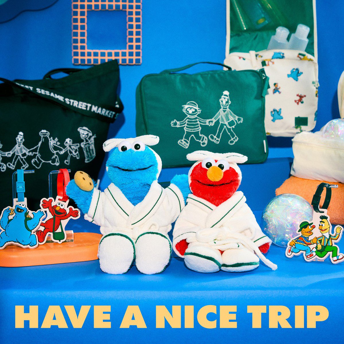 HAVE A NICE TRIP✈️ 
4/24（木）〜トラベルコレクションが登場🌈

今回のコレクションは、これからのお出かけシーズンにぴったりなアイテムが勢揃い✨
つい旅行の計画を立てたくなるようなラインナップとなっております☀️