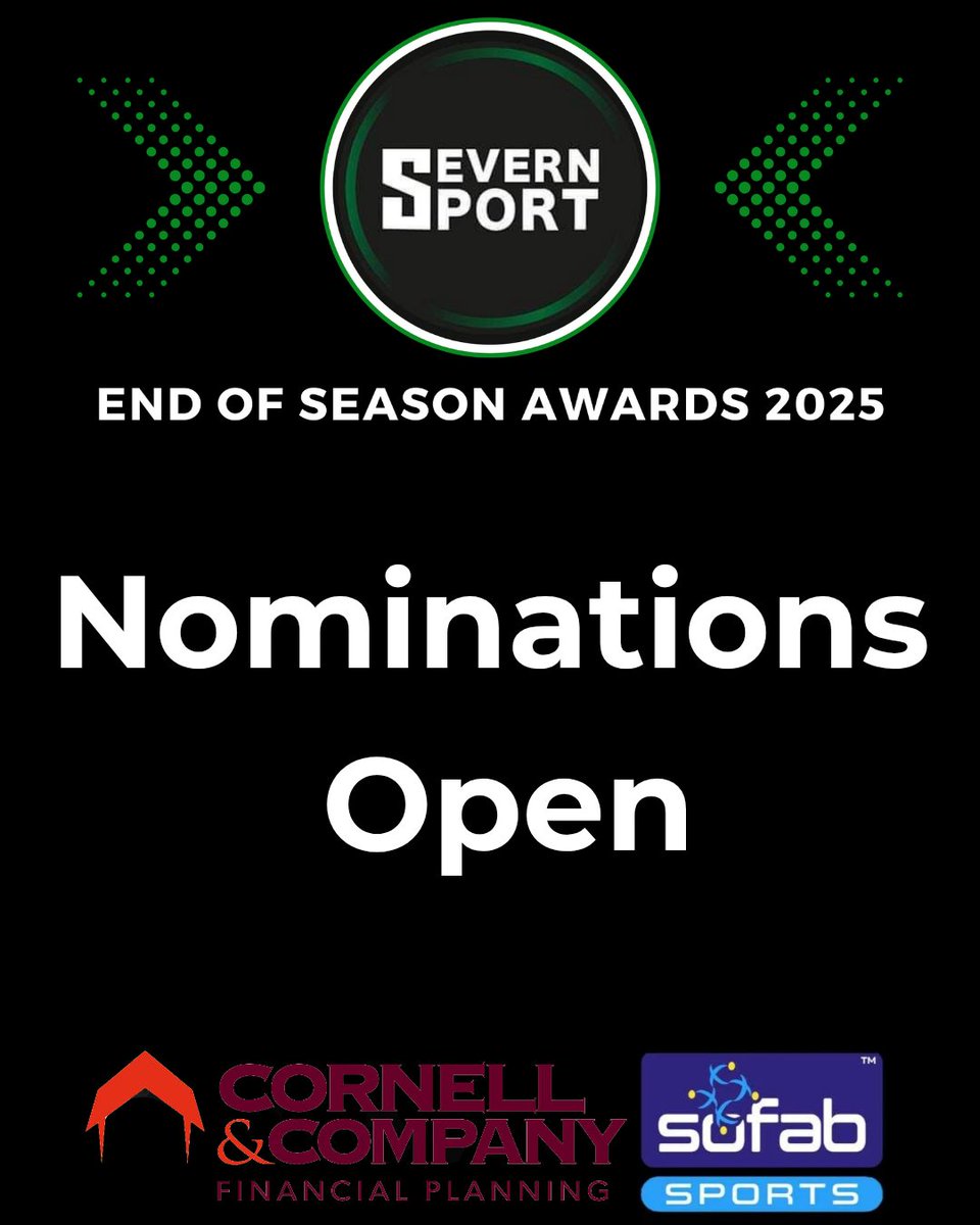 Nominations for the Severn Sport End of Season Awards 2025 are now officially OPEN! 

Follow the link below to nominate your teams, players, managers and individuals who make football in Gloucestershire great! 

severnsport.co.uk/gloucestershir…