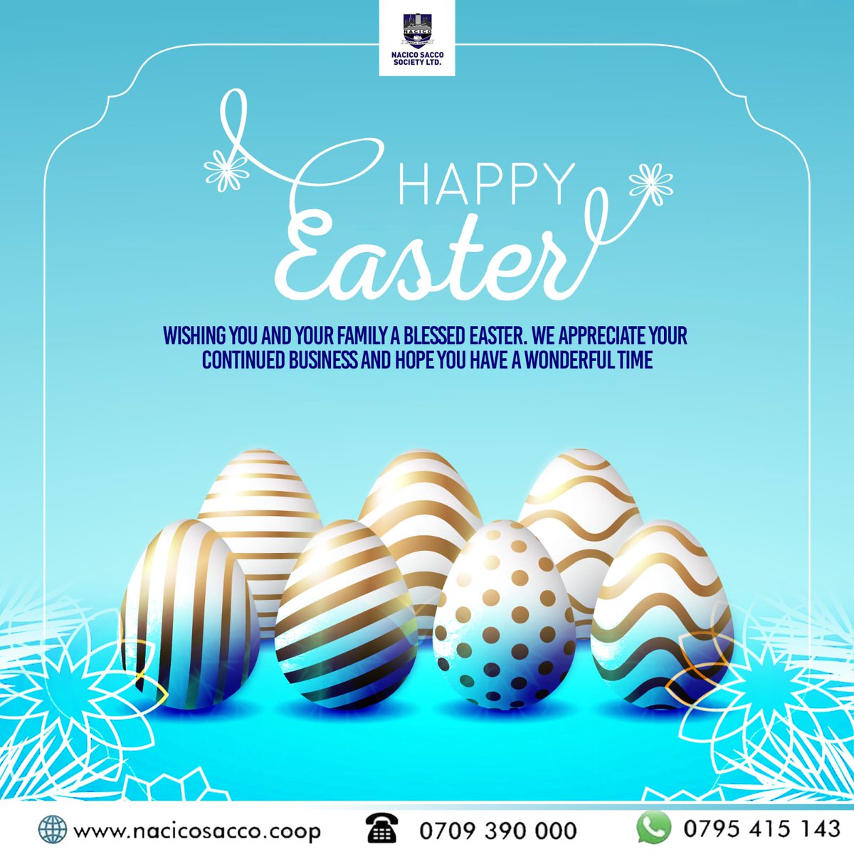 As we celebrate this season of renewal, hope, and joy, we want to thank you for walking the journey with us.

May your Easter be filled with peace, love, and beautiful moments with your loved ones.💛

#HappyEaster2025 #TogetherWeGrow