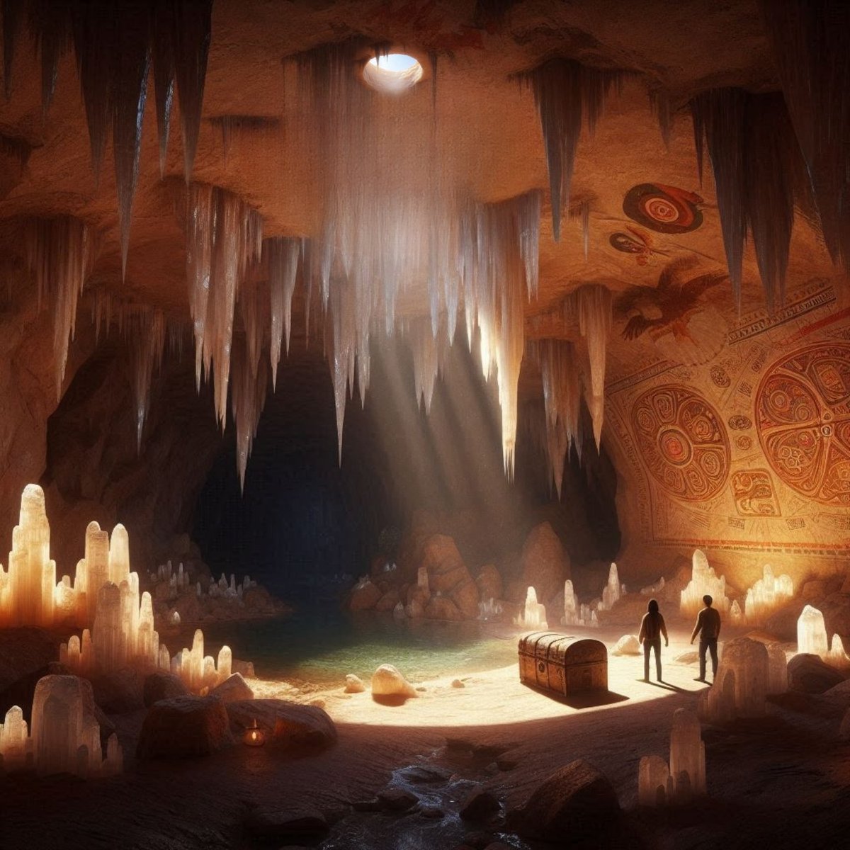 ElViajeDeMax's tweet image. La selenita tiene una vibración alta y pura, que promueve la superconciencia y nos conecta con nuestros Guías Espírituales.
Además, tiene una gran refracción, ayudando a iluminar el interior de una cueva.
El viaje de Máx: Al Oeste