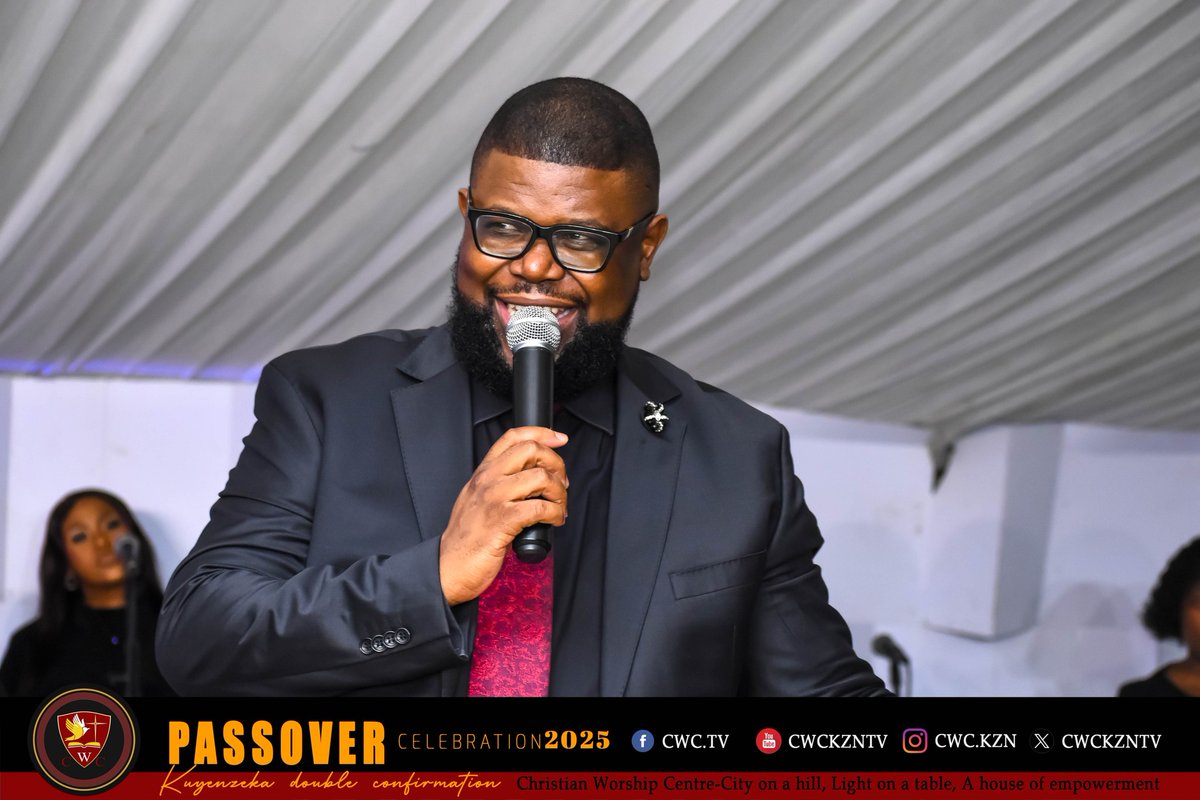 CWCKZNTV's tweet image. Day 1 of our Passover Celebration
our services will continue until Sunday 20th of April, please click on the link for more details
facebook.com/CWC.TV/