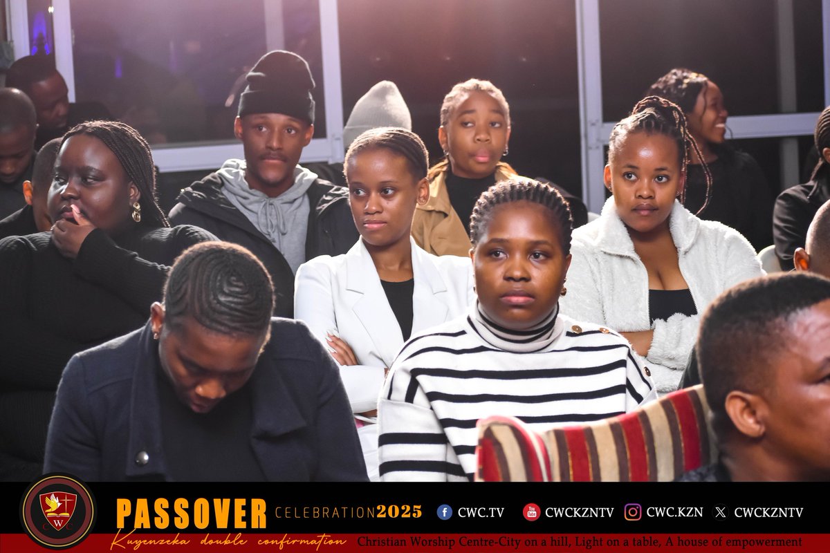 CWCKZNTV's tweet image. Day 1 of our Passover Celebration
our services will continue until Sunday 20th of April, please click on the link for more details
facebook.com/CWC.TV/