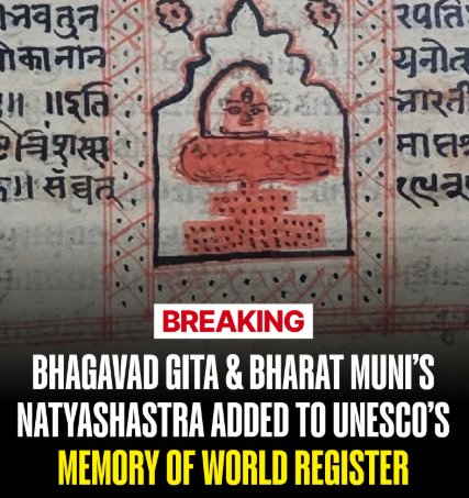 Abhinandan Kaul (@abhinandankaul) on Twitter photo <a href="/narendramodi/">Narendra Modi</a> By inscribing #BhagavadGita & #Natyashastra in <a href="/UNESCO/">UNESCO ๐๏ธ #Education #Sciences #Culture ๐บ๐ณ</a>โs #MemoryOfTheWorld Register, the world acknowledges the unparalleled depth of our philosophical thought & aesthetic theory. The Gita, a sublime synthesis of metaphysics, ethics, and spirituality, and the Natyashastra, a <a href="/narendramodi/">Narendra Modi</a> By inscribing #BhagavadGita & #Natyashastra in <a href="/UNESCO/">UNESCO ๐๏ธ #Education #Sciences #Culture ๐บ๐ณ</a>โs #MemoryOfTheWorld Register, the world acknowledges the unparalleled depth of our philosophical thought & aesthetic theory. The Gita, a sublime synthesis of metaphysics, ethics, and spirituality, and the Natyashastra, a
