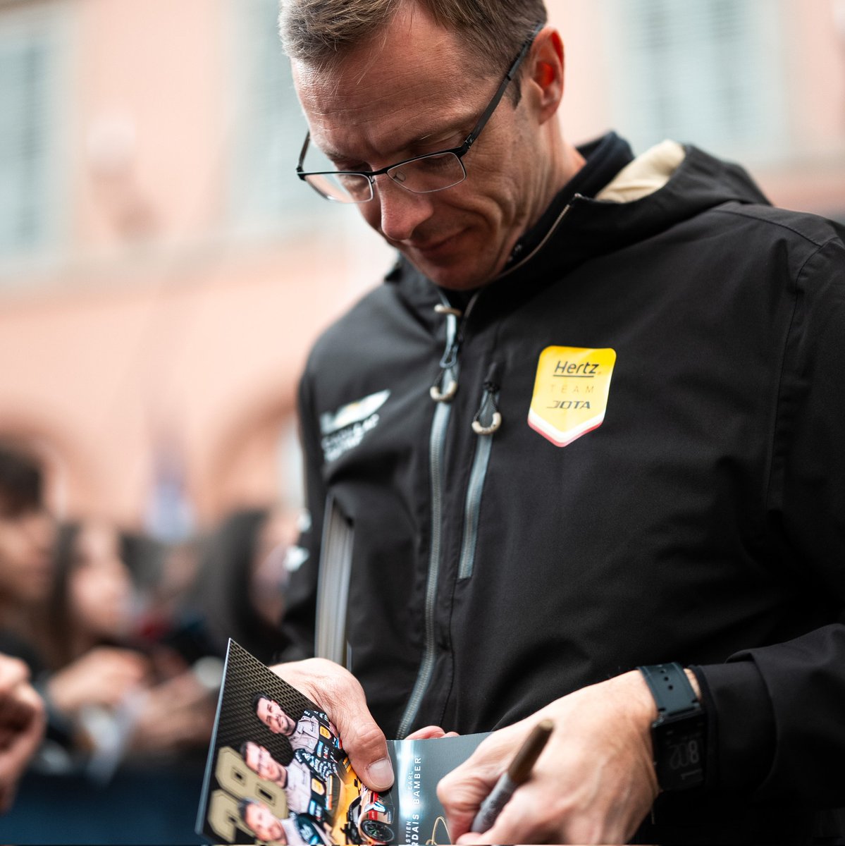 Are our hands sore from signing so much? Yes

Was it worth it? Yes

What an afternoon we had in the fan zone, it was great to see so many of you 🫶

#CHTJ #JOTASport #WEC #6HImola