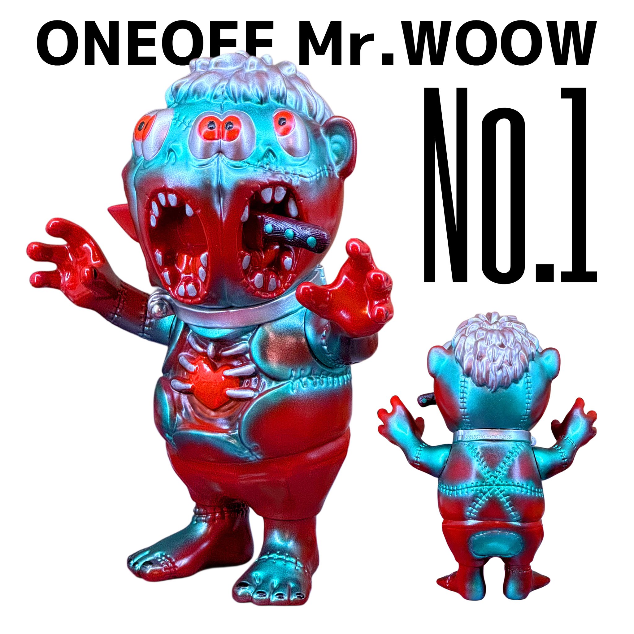 11 BANCHI ソフビフィギュア SOUxSOU UNION ZOMBIE Mr.WooW