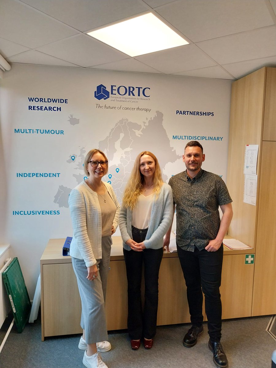 Earlier this week, EUPATI met with its long-standing partner, <a href="/EORTC/">EORTC</a>,  a European Organisation for Research and Treatment of Cancer 🙌 
Together we share a strong commitment to education as a key driver of patient involvement in clinical research. 🎯🤝