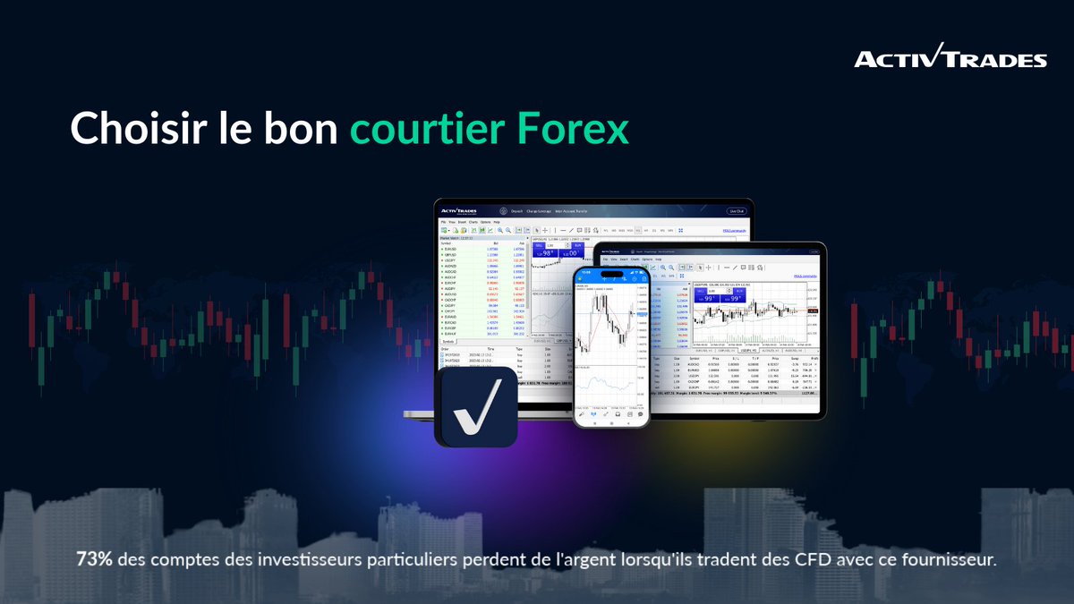 Choisir le bon courtier forex pose les bases de votre succès en trading.

📣 Inscrivez-vous ici : activtrades.ws/3YjmYqo 
  
#ForexTrading #BrokerTips #TradingSuccess