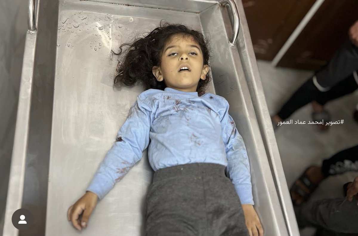 She was supposed to be playing with her toys.
If you see this pic, reply with 🇵🇸 spread it 💔!