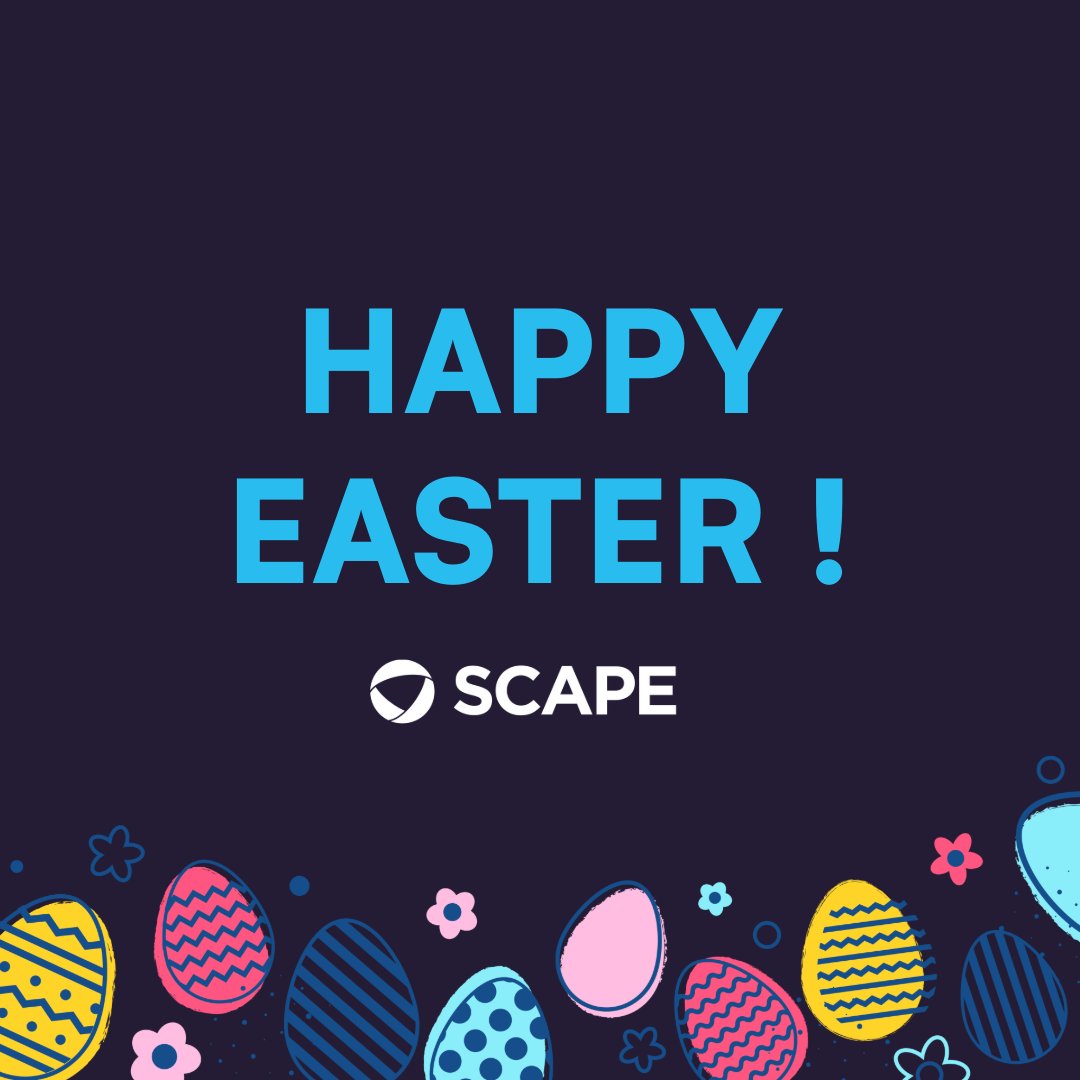 Wishing all our clients, partners, and friends a joyful and bright Easter from SCAPE✨