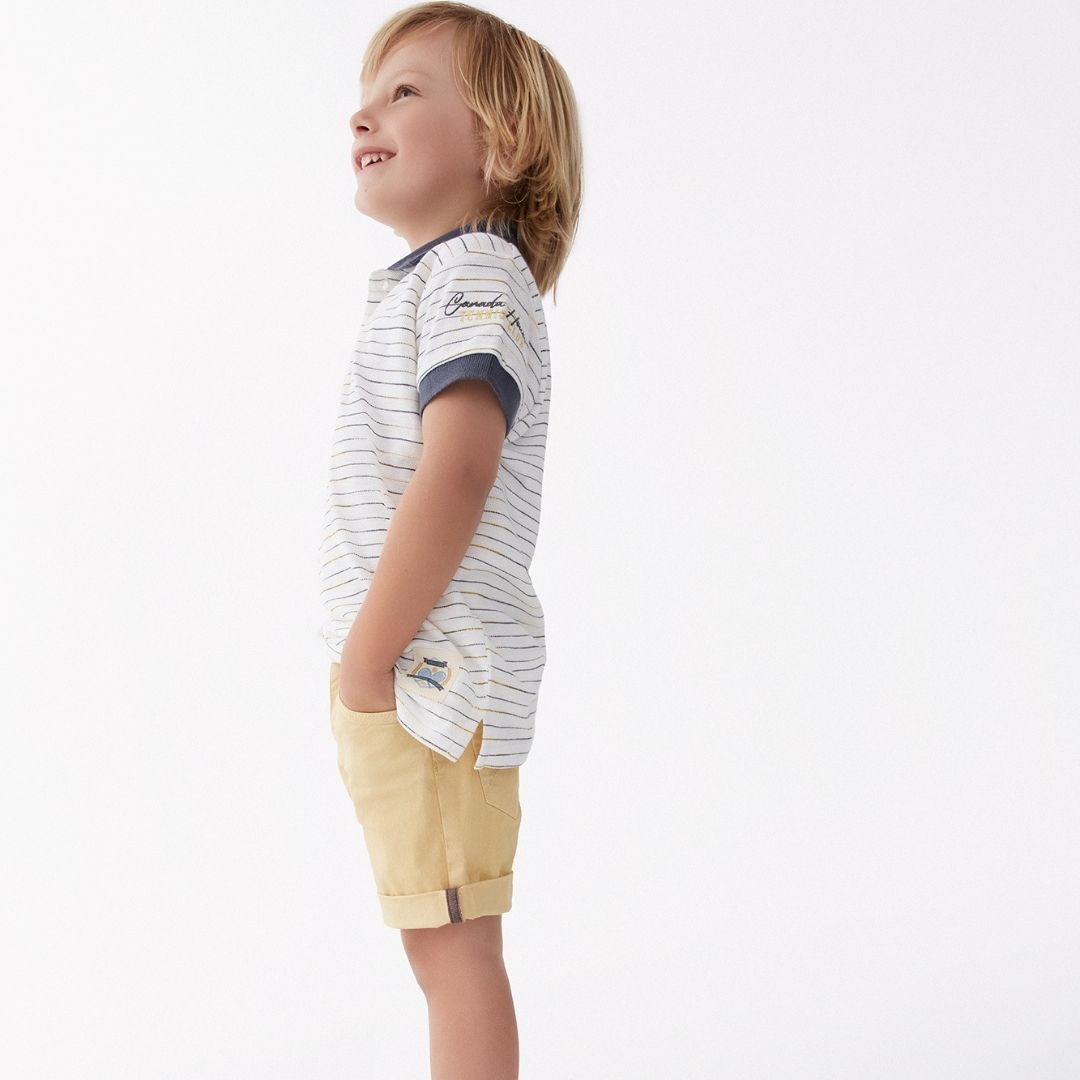 Total look Retro Simplicity 🎾 
Polo de piqué STEPHAN y bermuda de sarga Lorenzo.

#canadahouseofficial #weRcanada #spring #fashion #kids #modainfantil #retrosimplicity