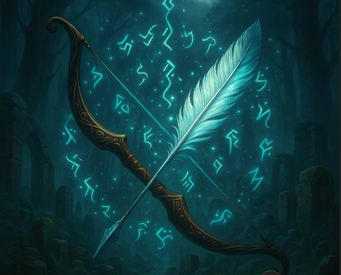 "Frae a bowman o’ quills tae a legend o’ lore,
I cannae rest ‘til I lay doon this humble honour —
a token o’ my admiration,
for all ye are,
and a’ ye stand for."