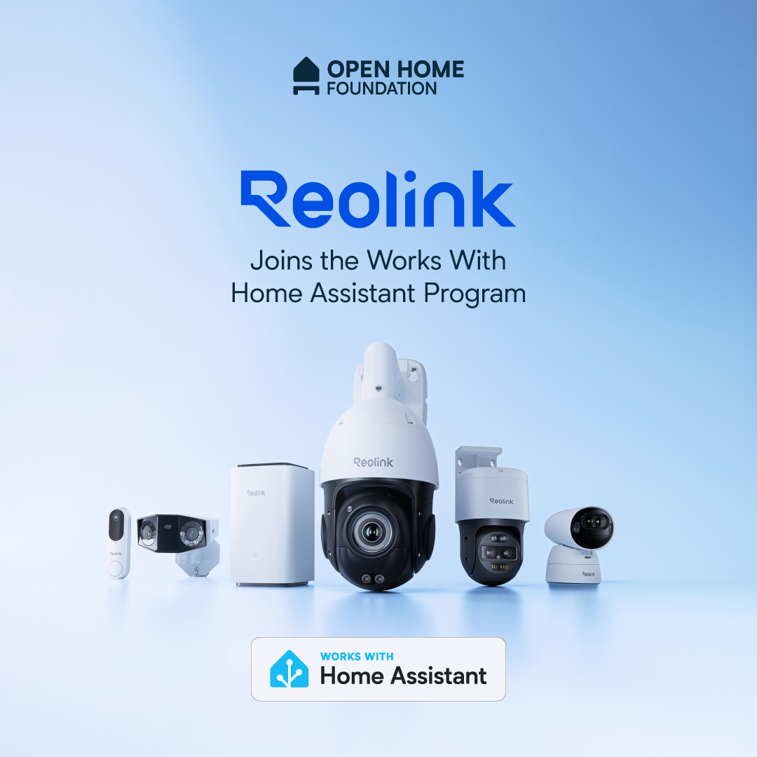 Reolink (@reolinktech) on Twitter photo We’re thrilled to announce that Reolink has officially joined the <a href="/home_assistant/">Home Assistant</a> ecosystem as a Platinum-tier "Works with Home Assistant" partner—the highest certification level! Our commitment to privacy, local control, and affordability aligns perfectly with Home Assistant’s We’re thrilled to announce that Reolink has officially joined the <a href="/home_assistant/">Home Assistant</a> ecosystem as a Platinum-tier "Works with Home Assistant" partner—the highest certification level! Our commitment to privacy, local control, and affordability aligns perfectly with Home Assistant’s
