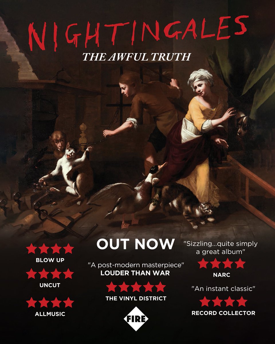 Two weeks of The Awful Truth nightingales.lnk.to/TheAwfulTruthin