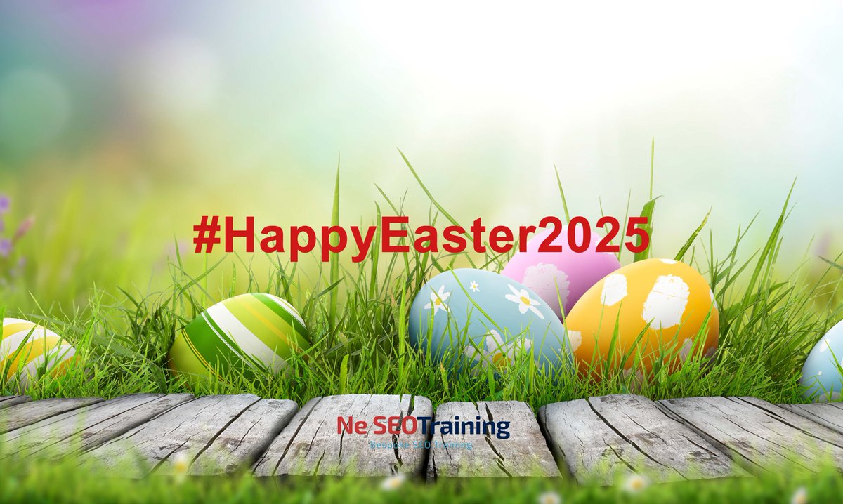 neseotraining's tweet photo. Happy Easter 2025 from the team at NeSEO Training.
We hope you have a fantastic Easter break.
#Easter2025 #EasterWeekend #GoodFriday #EasterMonday https://t.co/gpxMZNcLoY