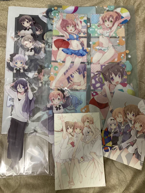 スロウスタート展行ってきました!今回も可愛いが溢れてました(*'꒳`*) 