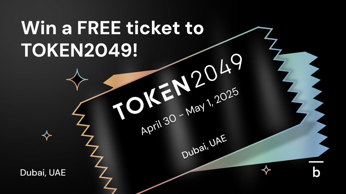 🚨 GIVEAWAY ALERT! 🚨
We’re giving away a FREE ticket to TOKEN2049! 🎉
Want to win? It’s simple:

✔️ Like this tweet
✔️ Retweet
✔️ Follow <a href="/blankhq_co/">Blank</a>
✔️ Tag a project in the comments that could benefit from Blank's expertise!

Bonus: Quote this tweet and tell us what excites you