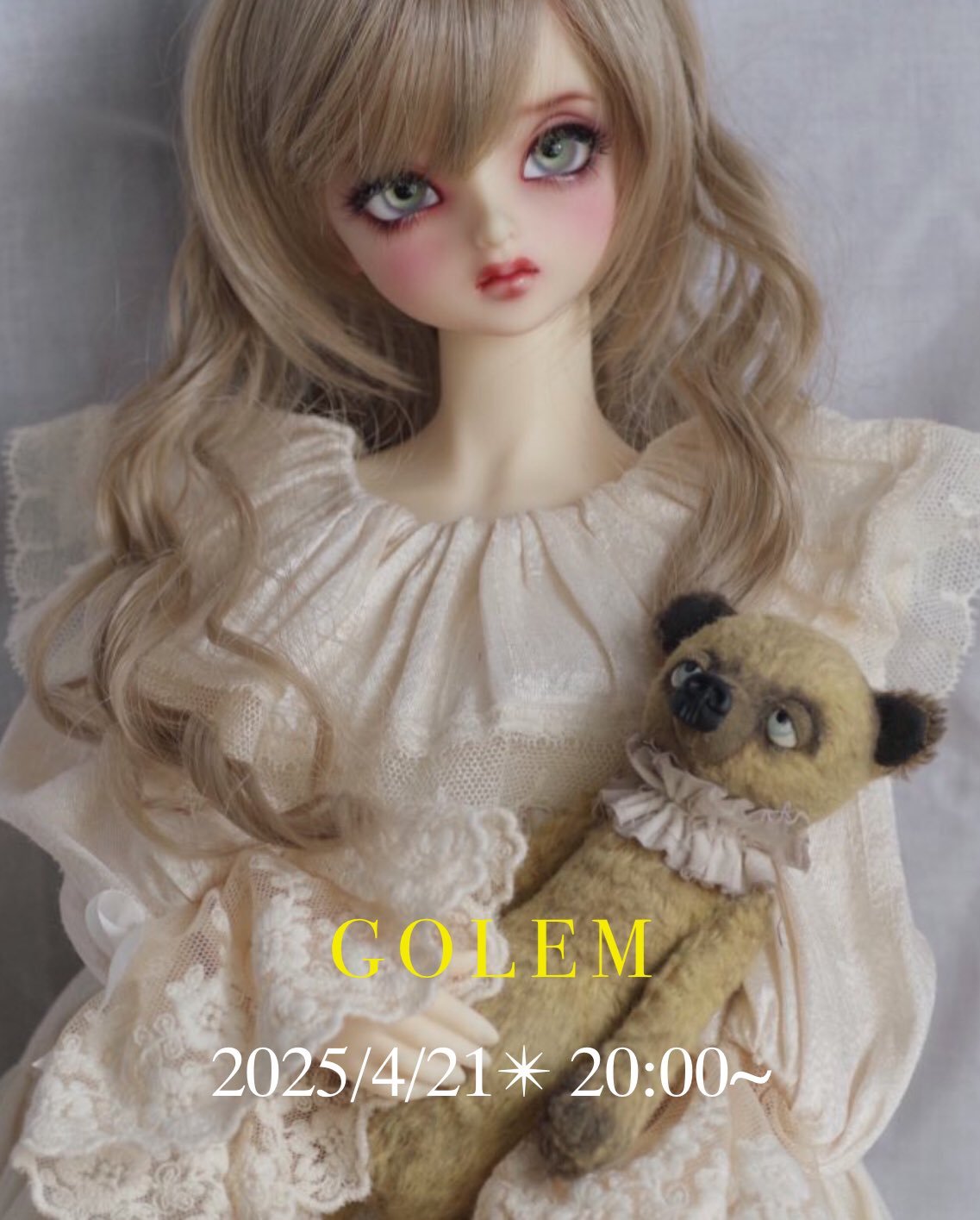 エソラ✴︎golem 通販4月21日20:00〜 (@myrmeco) / X