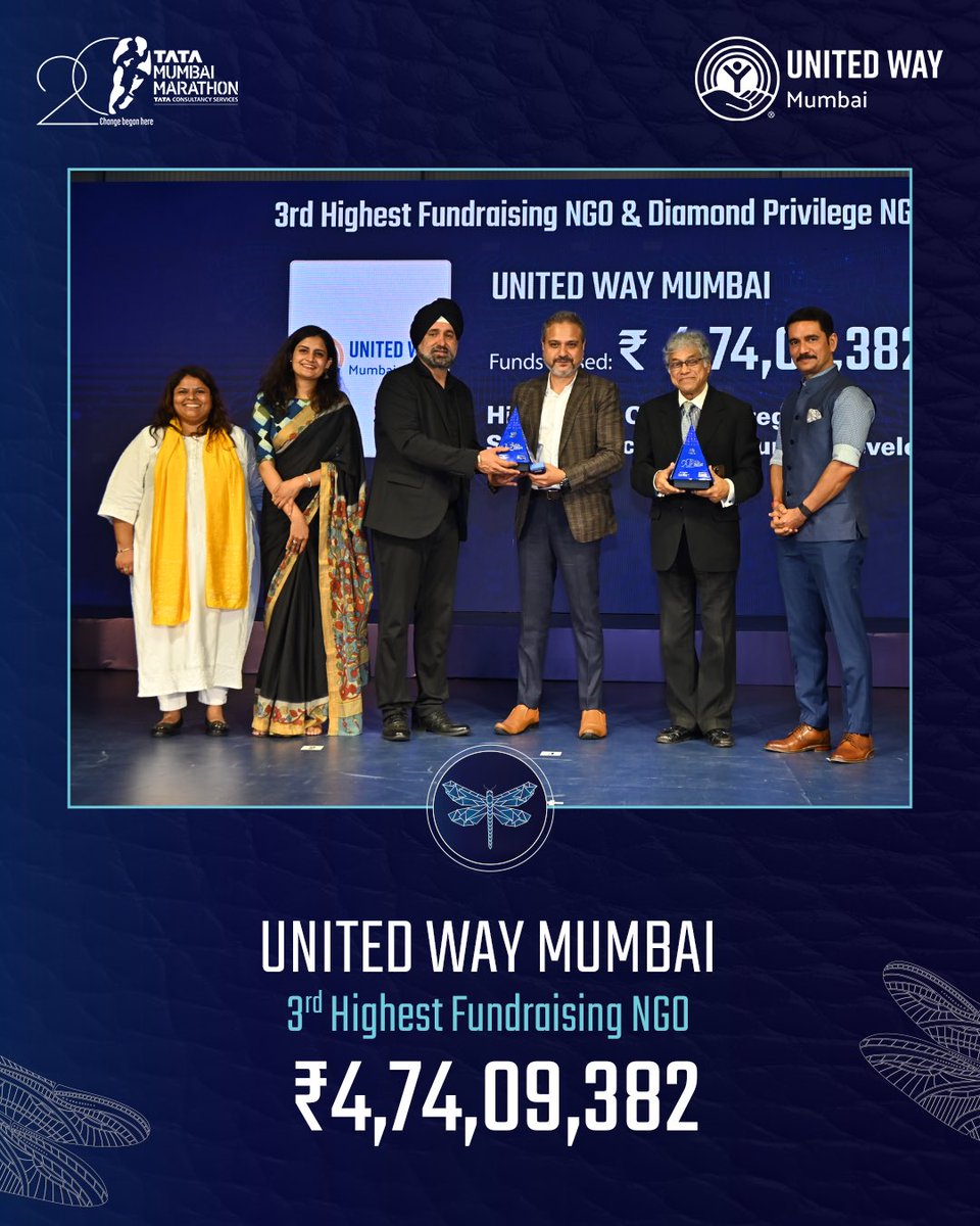 These incredible NGOs didn’t just raise funds, they raised hope, courage, and change. ✨

- Shrimad Rajchandra Love and Care
- Light of Life Trust
- United Way Mumbai

#TMM2025 #ChangeBeganHere #HarDilMumbai