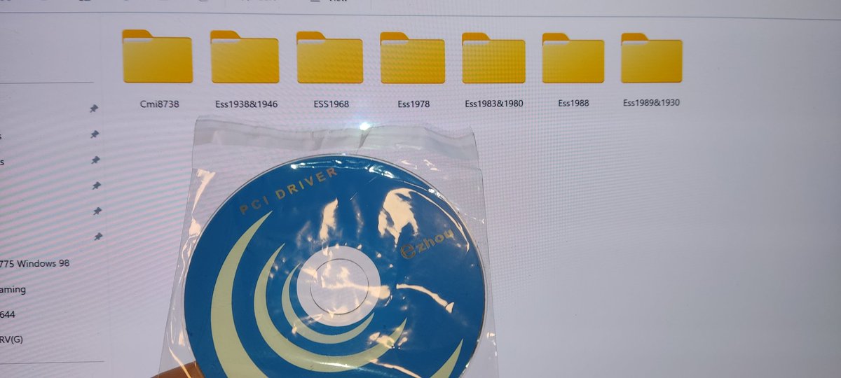 These little CDs that come with cheap cards are always a gold mine for drivers...