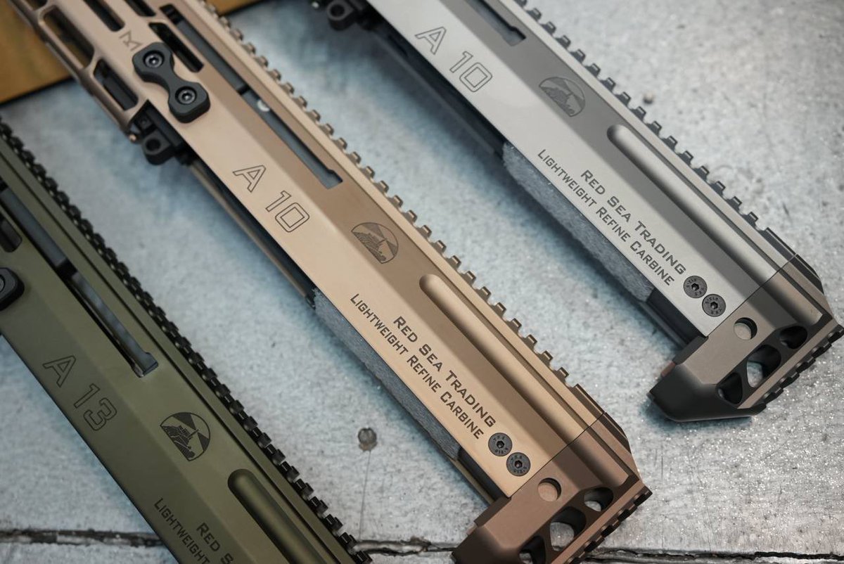 jkarmy_int's tweet image. RST LRX A10 / A13 
10” / 13” One piece Aluminum Receiver 
For Cybergun VFC SCAR H MK17 GBBR 

3 colors available ✨

#rst #lrx #scarh #scar #cybergun #vfc