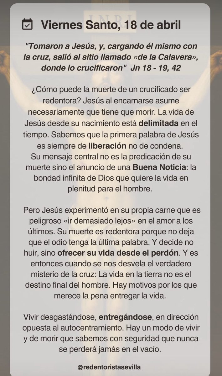 Redentoristas Sevilla (@redentoristasev) on Twitter photo 