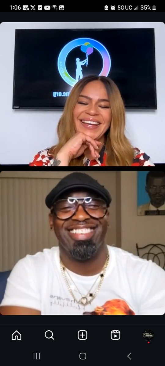 absolutelyChike's tweet photo. The legendary First Lady of Hip Hop &amp; RnB @faithevans gave me a great #ConversationsWithChikeEvans segment this week.  I absolutely ♥️ this Diva!! #BigFizzyFromDaBricks #FaithEvans #RnBDiva #GrammyAwardWinner #author #musician #songwriter #vocalist #RydersRoomInc #AutismAwareness https://t.co/YqLzjxqrL4