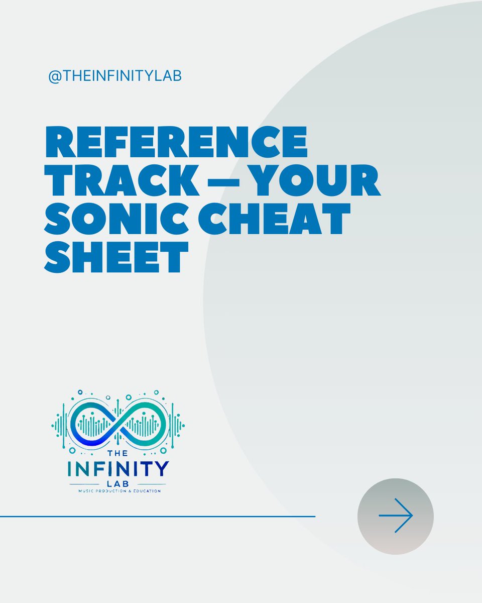 TheInfinityLab's tweet image. Want your mix to sound pro?
🎯 Use a reference track.
🧠 Match the tone, levels, and feel.
🪞 It’s not copying — it’s calibrating.
Let’s talk how to use them without losing your originality.
#TheInfinityLab #ReferenceTrackTips #MixingMagic #ProSoundMoves  @infdb_official