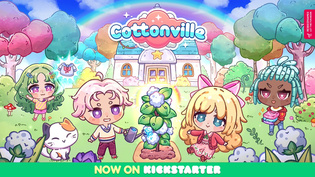 🎉 Un nouveau jeu de dress-up débarque sur Kickstarter !

👗 Créez des looks tendance et vivez votre meilleure vie à Cottonville !

👉 kickstarter.com/projects/redde…

Soutenez ce projet trop mignon dès aujourd’hui 💖