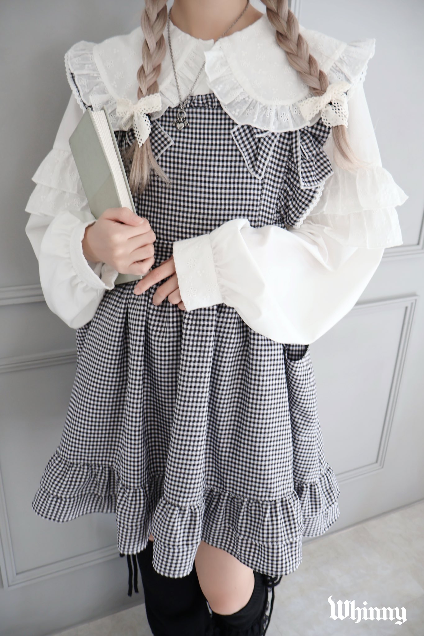 Whinny おサボりメイドちゃんワンピ ギンガムチェック おサボりメイドちゃんワンピ – WEGO ONLINE STORE
