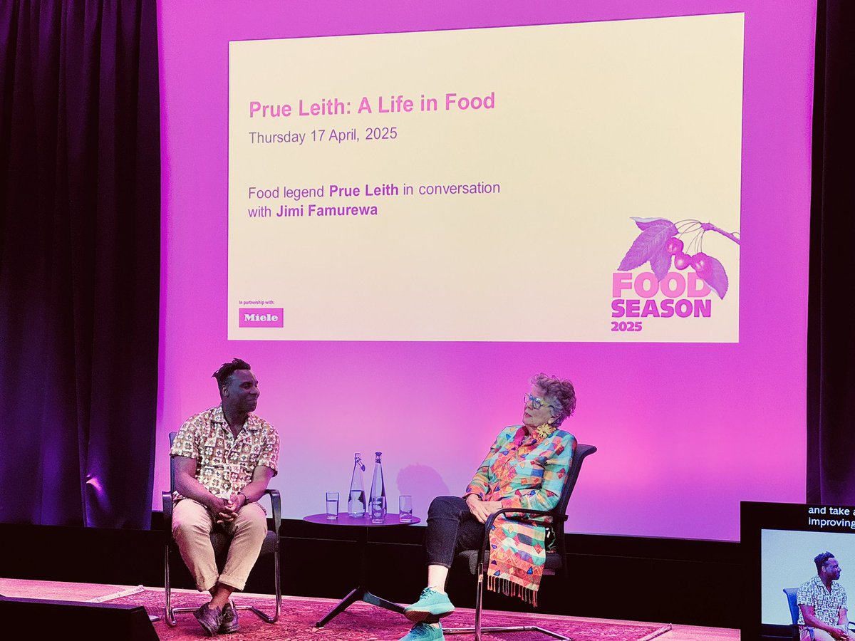 Fuchsia Dunlop (@fuchsiadunlop) on Twitter photo Fun evening listening to Dame Prue Leith talking to Jimi Famurewa at the opening event of the <a href="/britishlibrary/">British Library</a> Food Season! Fun evening listening to Dame Prue Leith talking to Jimi Famurewa at the opening event of the <a href="/britishlibrary/">British Library</a> Food Season!
