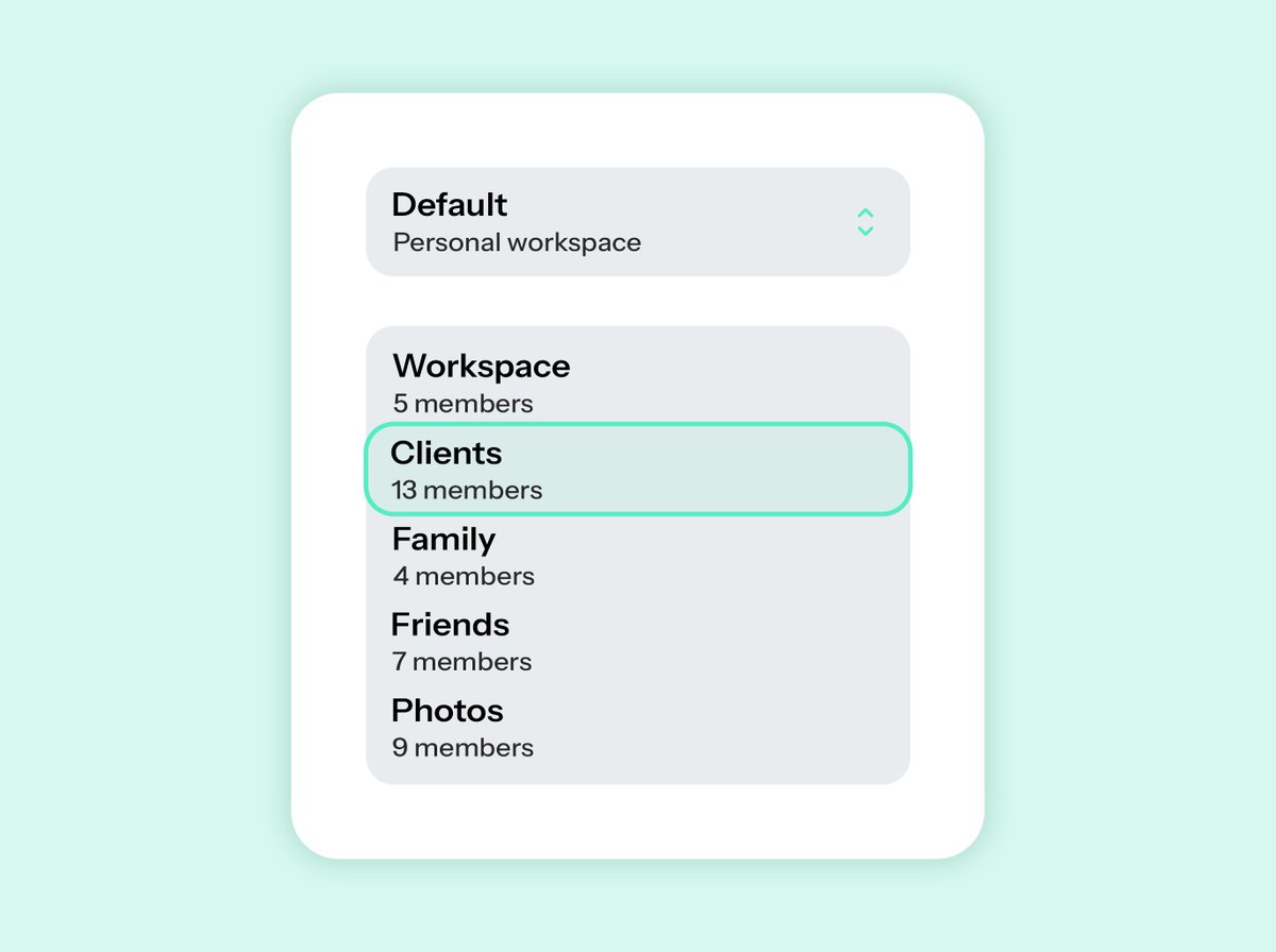 drimecloud's tweet image. 🤔Did you know? Workspaces is one of the most loved features on Drime — and it’s something only we offer.

Create separate spaces for each client, project, or team. Share, comment, manage access — all in one place.

So… why wouldn’t you love it?
👉drime.cloud/collaborate/wo…