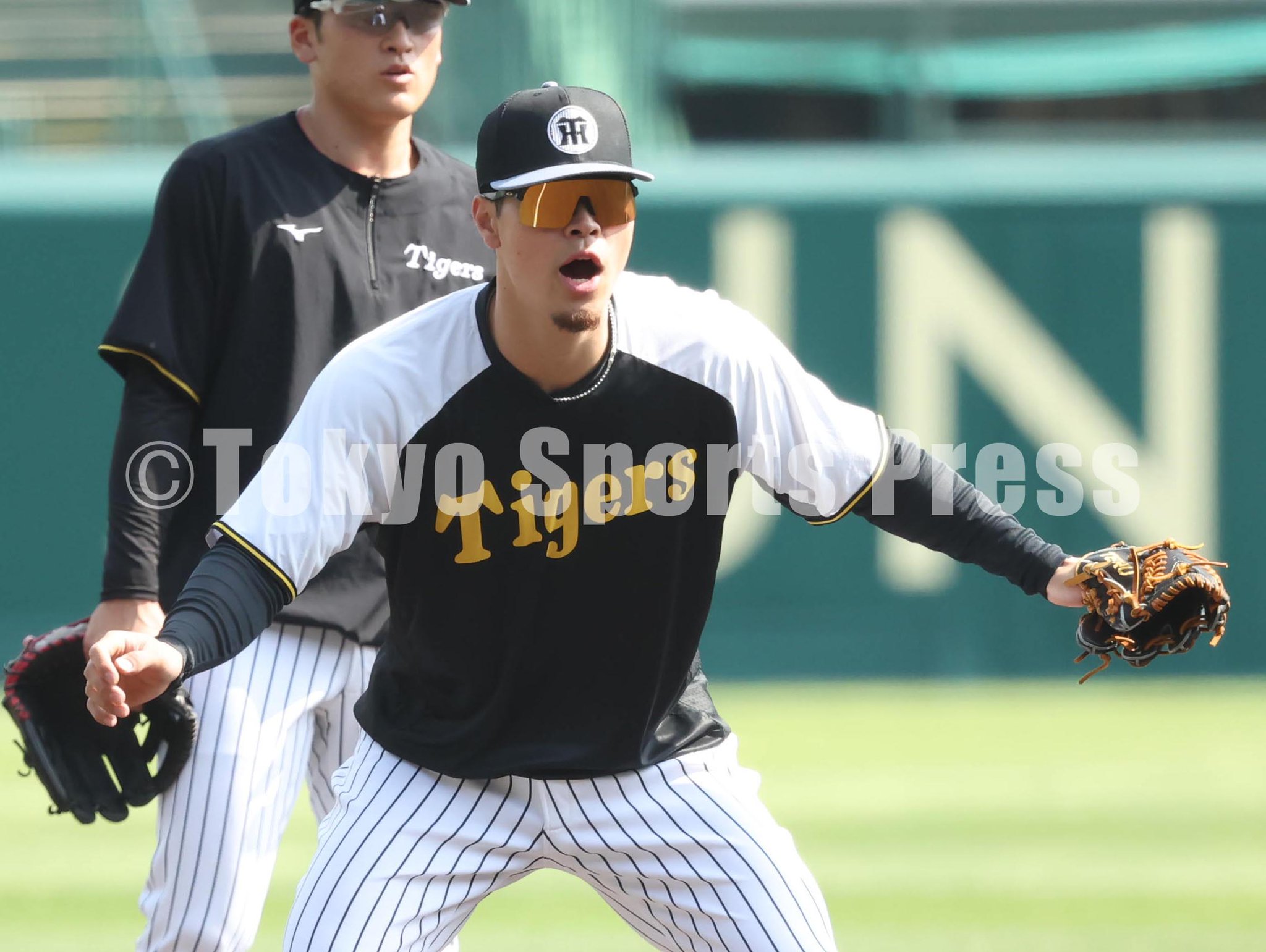 阪神タイガース　ボブルヘッドフィギュア ＃２０２５　佐藤輝明　森下翔太 阪神タイガース ボブルヘッドフィギュア 森下翔太 1点｜Yahoo
