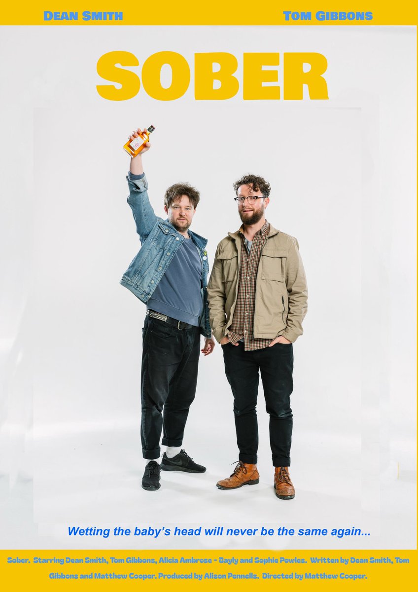 deansmith7's tweet image. 🍻‘SOBER’🍻 is now streaming on YouTube.
Feature film shot in Leeds on a budget of £7,000 in 9 days.
Very proud of our little film with a big heart.
I hope this will find an audience so please like, comment, share and enjoy! 🎬🎥💙💛
youtu.be/Dx3yq03z6Mc?si…
